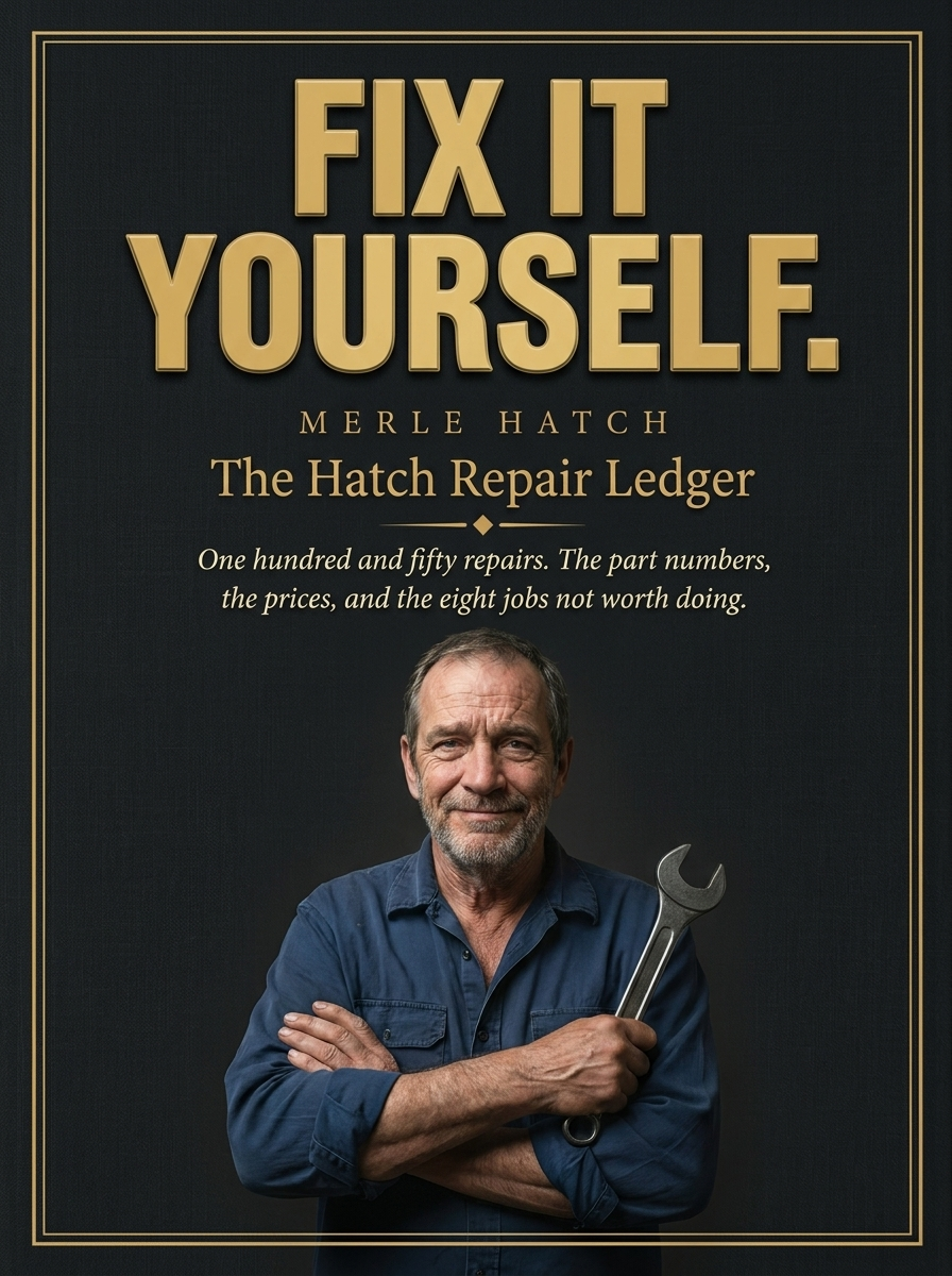 The Hatch Repair Ledger book cover